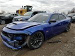 2021 Dodge Charger Scat Pack Blue vin: 2C3CDXGJ8MH611716
