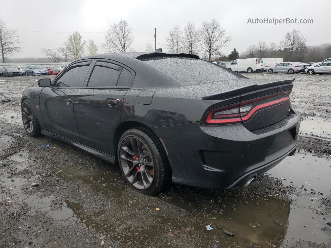 2021 Dodge Charger Scat Pack Black vin: 2C3CDXGJ8MH614650