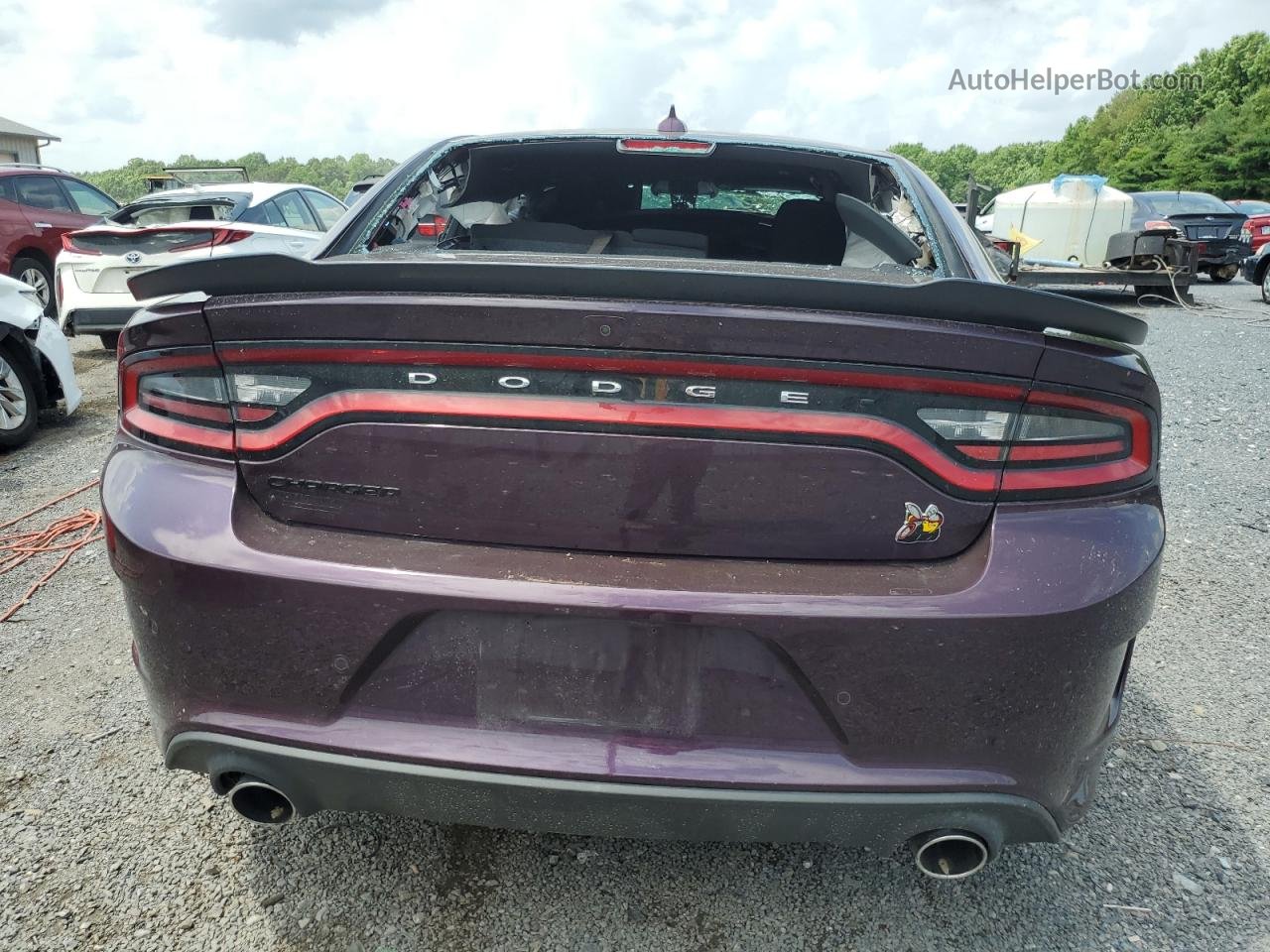 2021 Dodge Charger Scat Pack Purple vin: 2C3CDXGJ8MH658874