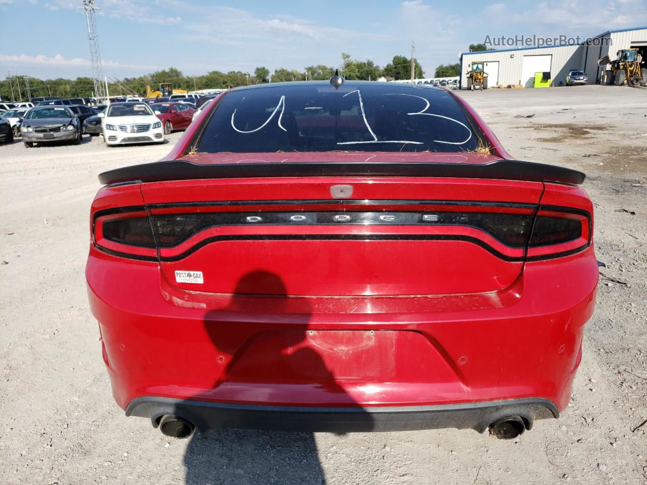 2016 Dodge Charger R/t Scat Pack Red vin: 2C3CDXGJ9GH326933