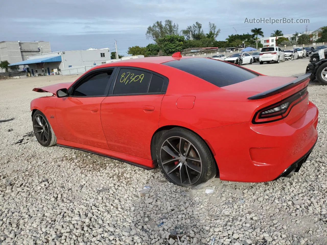 2016 Dodge Charger R/t Scat Pack Red vin: 2C3CDXGJ9GH332991