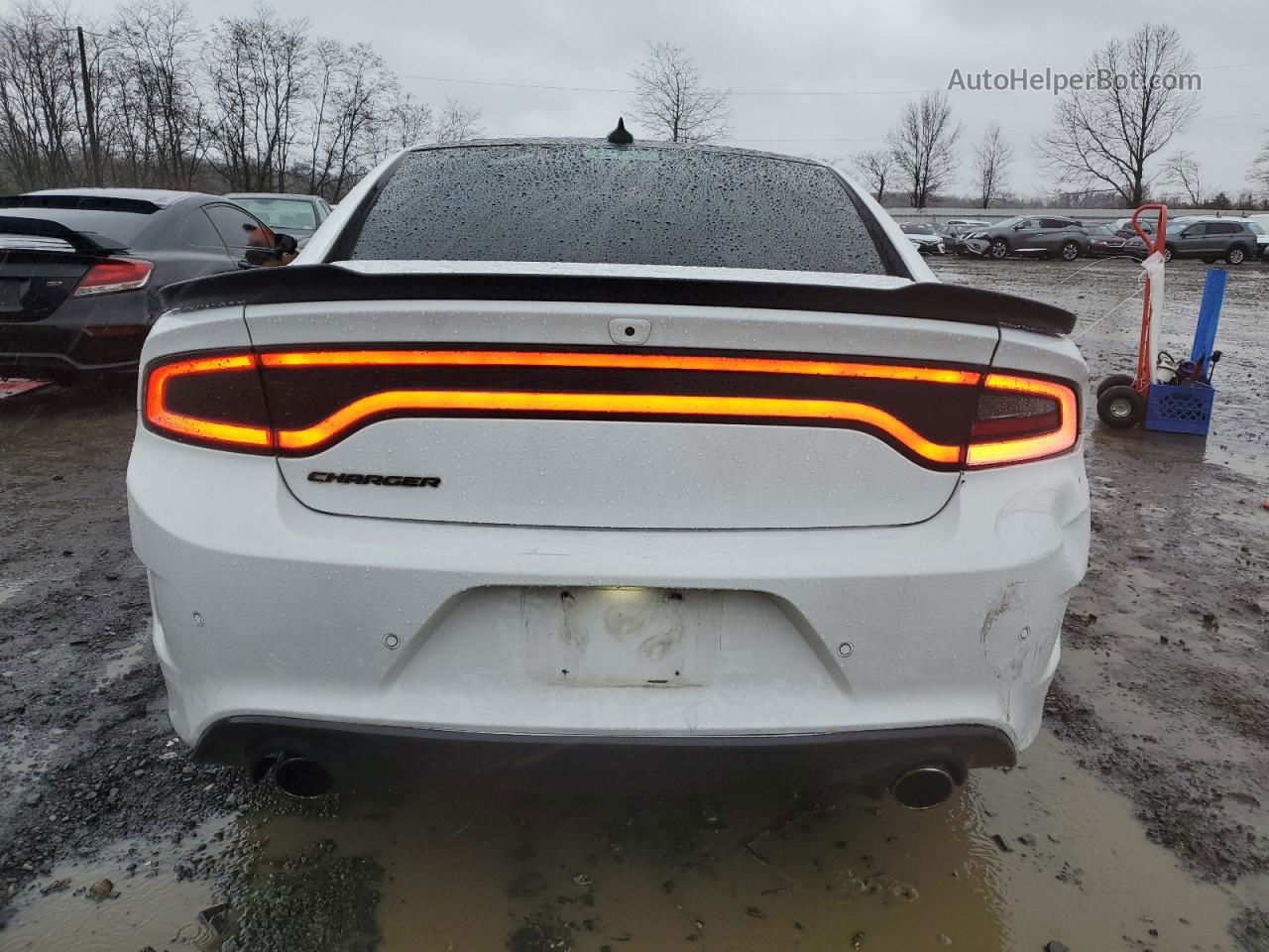 2017 Dodge Charger R/t 392 White vin: 2C3CDXGJ9HH639269