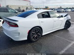 2017 Dodge Charger R/t Scat Pack Rwd White vin: 2C3CDXGJ9HH649557