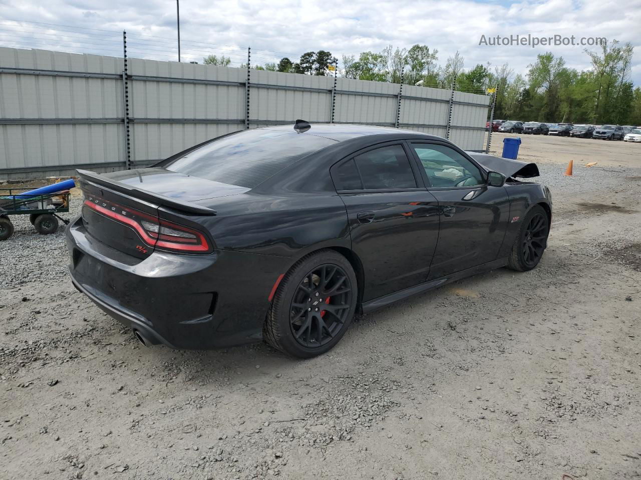 2018 Dodge Charger R/t 392 Черный vin: 2C3CDXGJ9JH221123