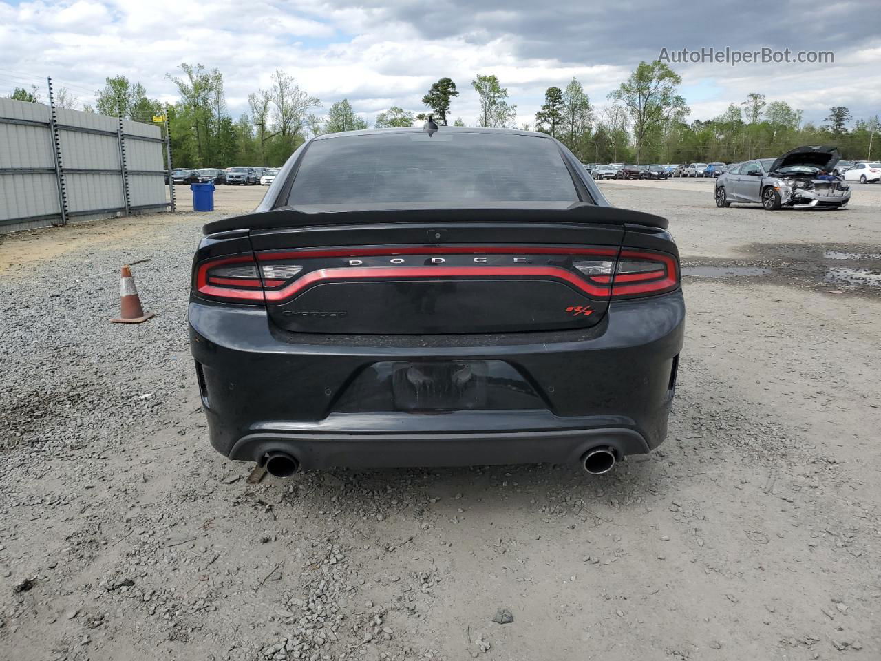 2018 Dodge Charger R/t 392 Черный vin: 2C3CDXGJ9JH221123