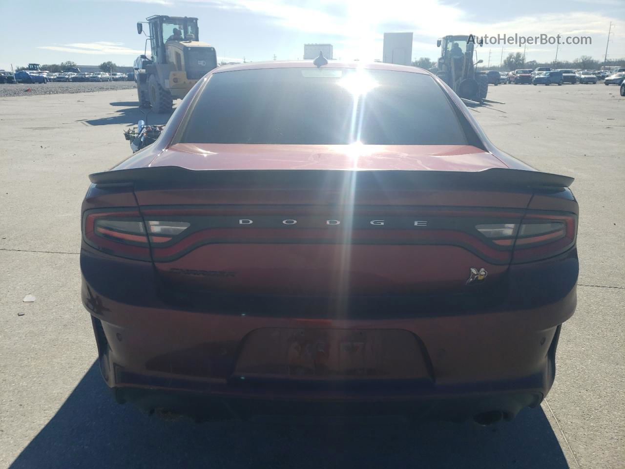 2021 Dodge Charger Scat Pack Red vin: 2C3CDXGJ9MH649438