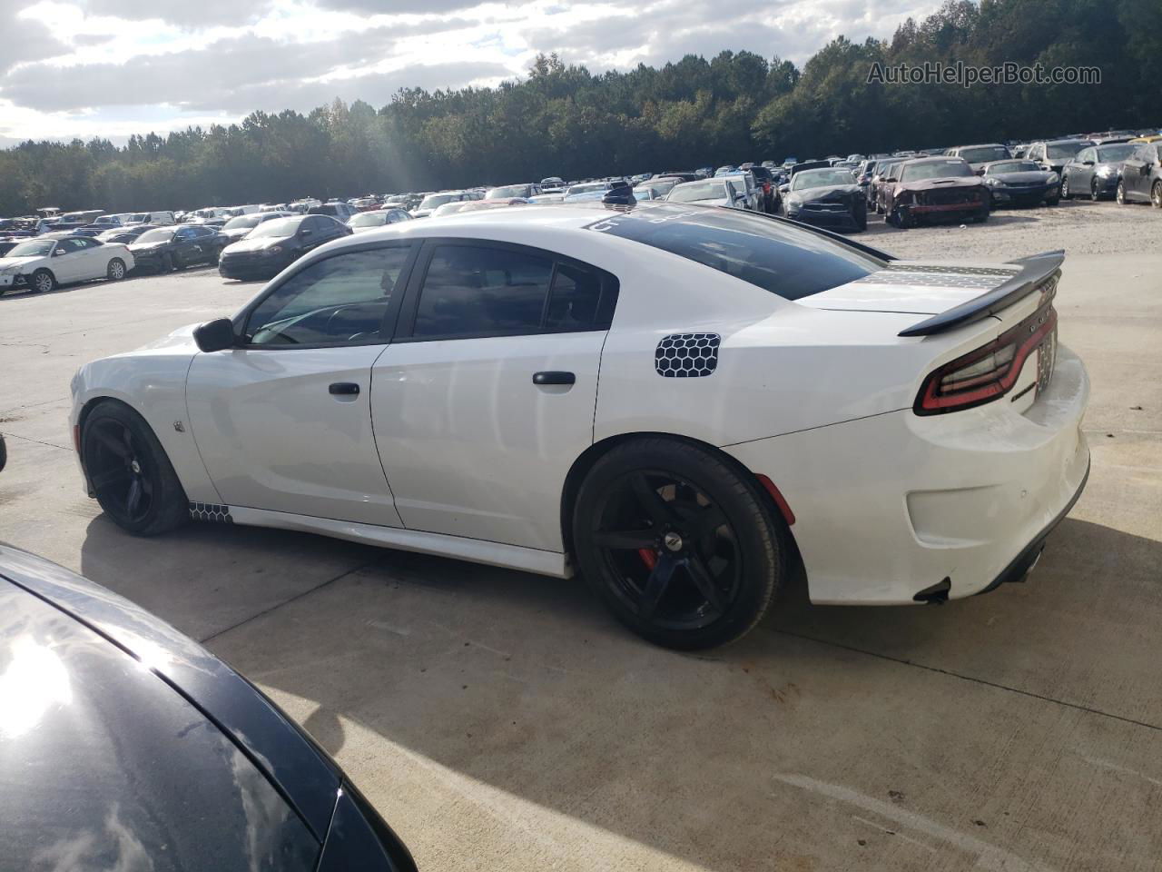 2016 Dodge Charger R/t Scat Pack White vin: 2C3CDXGJXGH183216