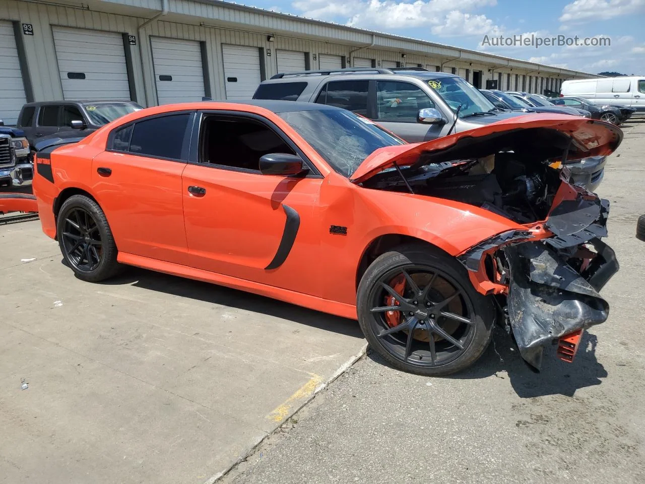 2017 Dodge Charger R/t 392 Orange vin: 2C3CDXGJXHH568020