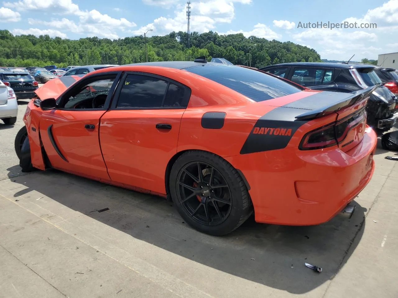 2017 Dodge Charger R/t 392 Оранжевый vin: 2C3CDXGJXHH568020