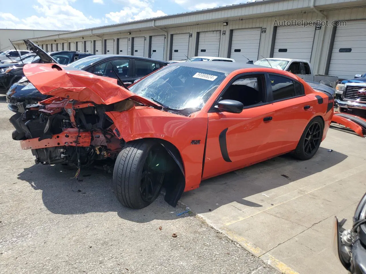 2017 Dodge Charger R/t 392 Orange vin: 2C3CDXGJXHH568020