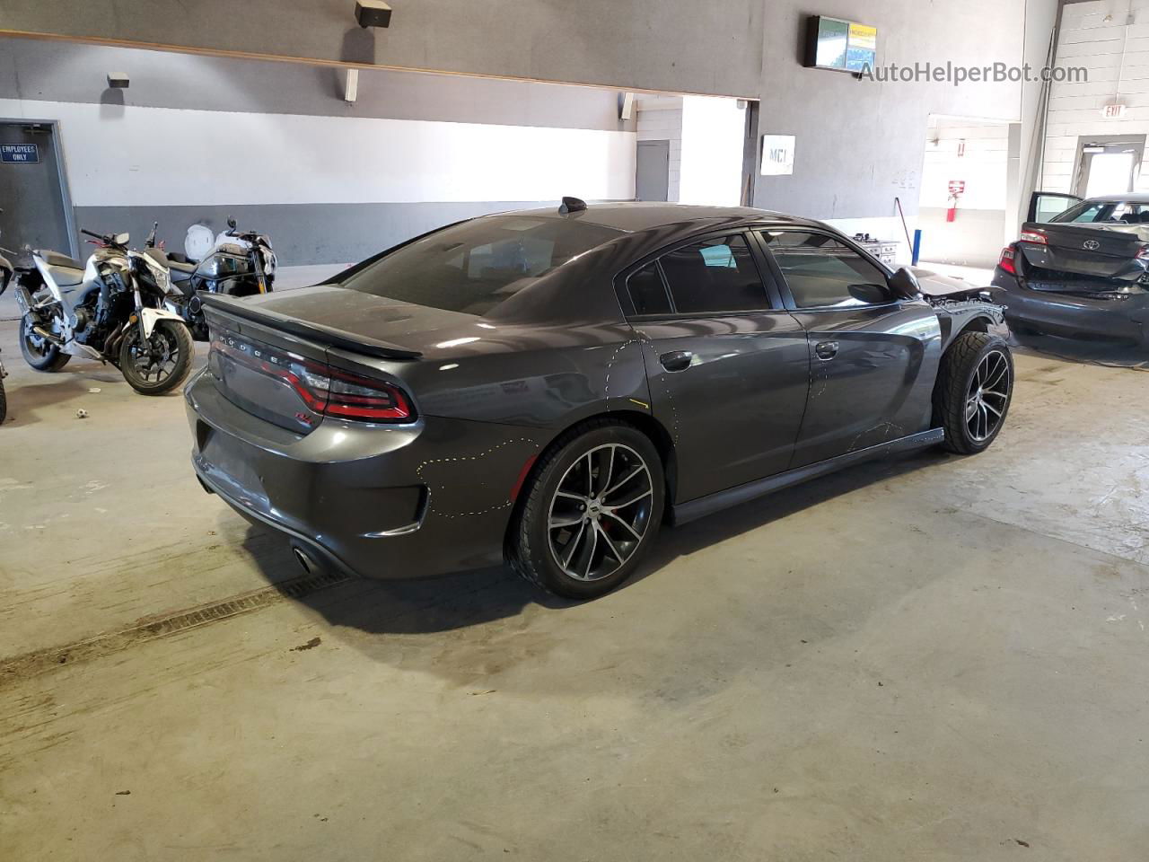 2017 Dodge Charger R/t 392 Gray vin: 2C3CDXGJXHH657165