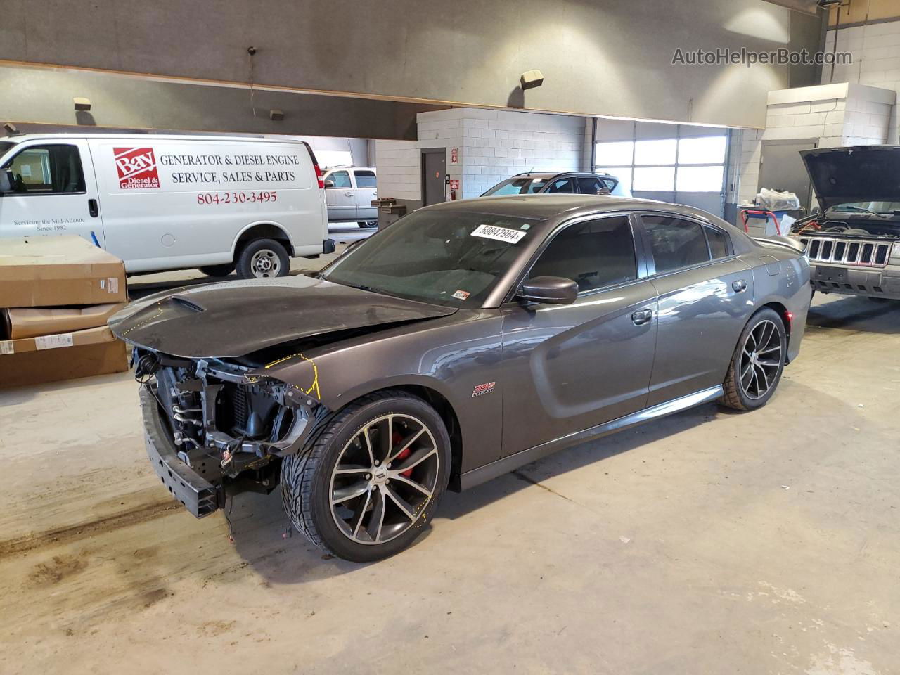 2017 Dodge Charger R/t 392 Gray vin: 2C3CDXGJXHH657165