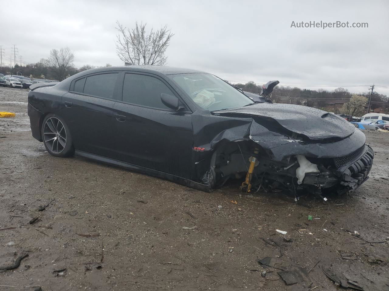 2018 Dodge Charger R/t 392 Black vin: 2C3CDXGJXJH113142