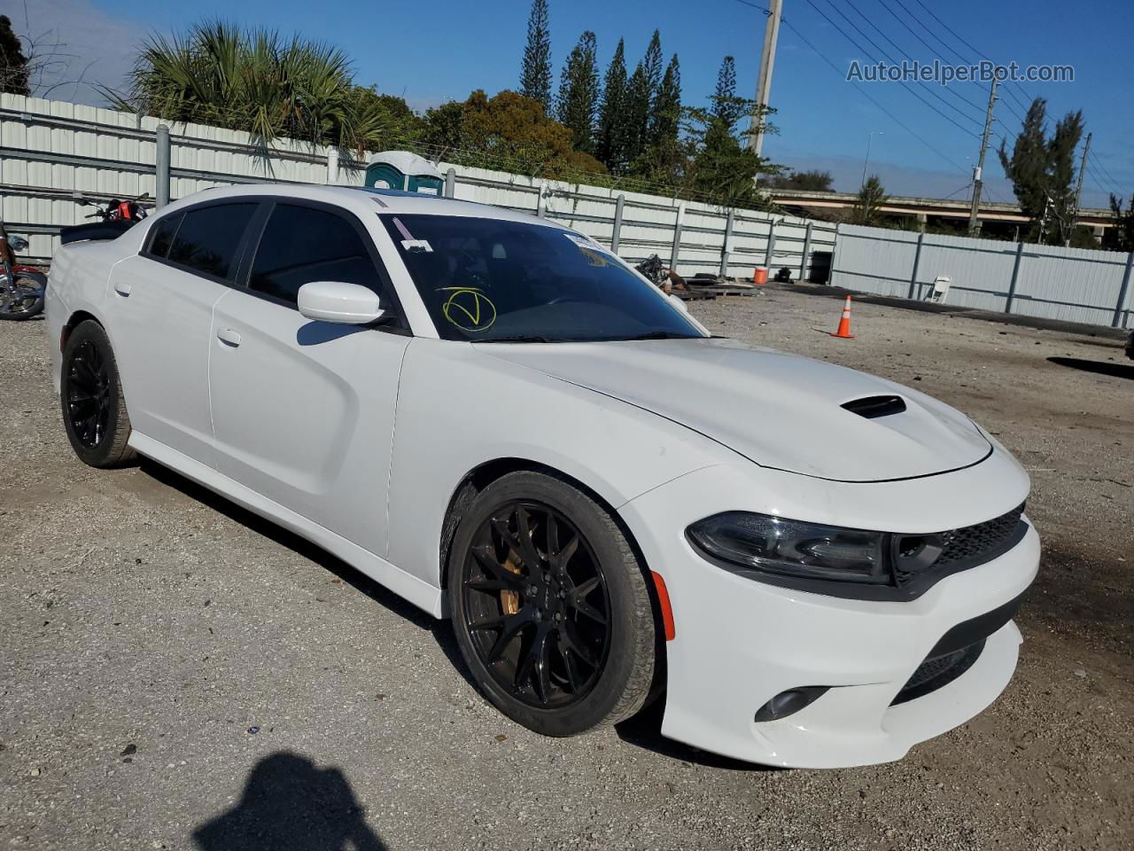 2018 Dodge Charger R/t 392 White vin: 2C3CDXGJXJH297532