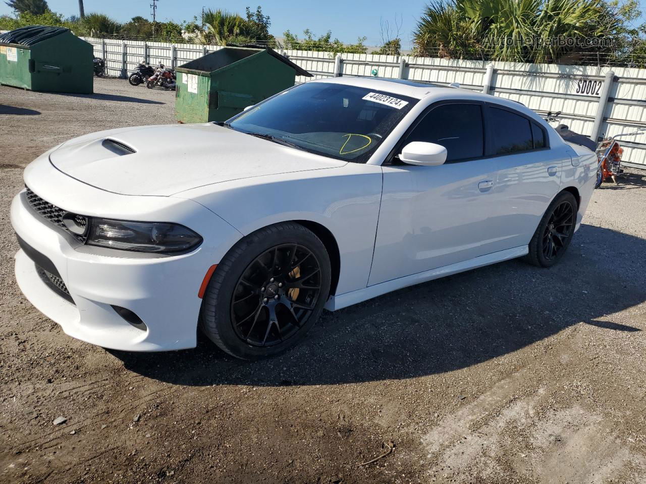 2018 Dodge Charger R/t 392 White vin: 2C3CDXGJXJH297532