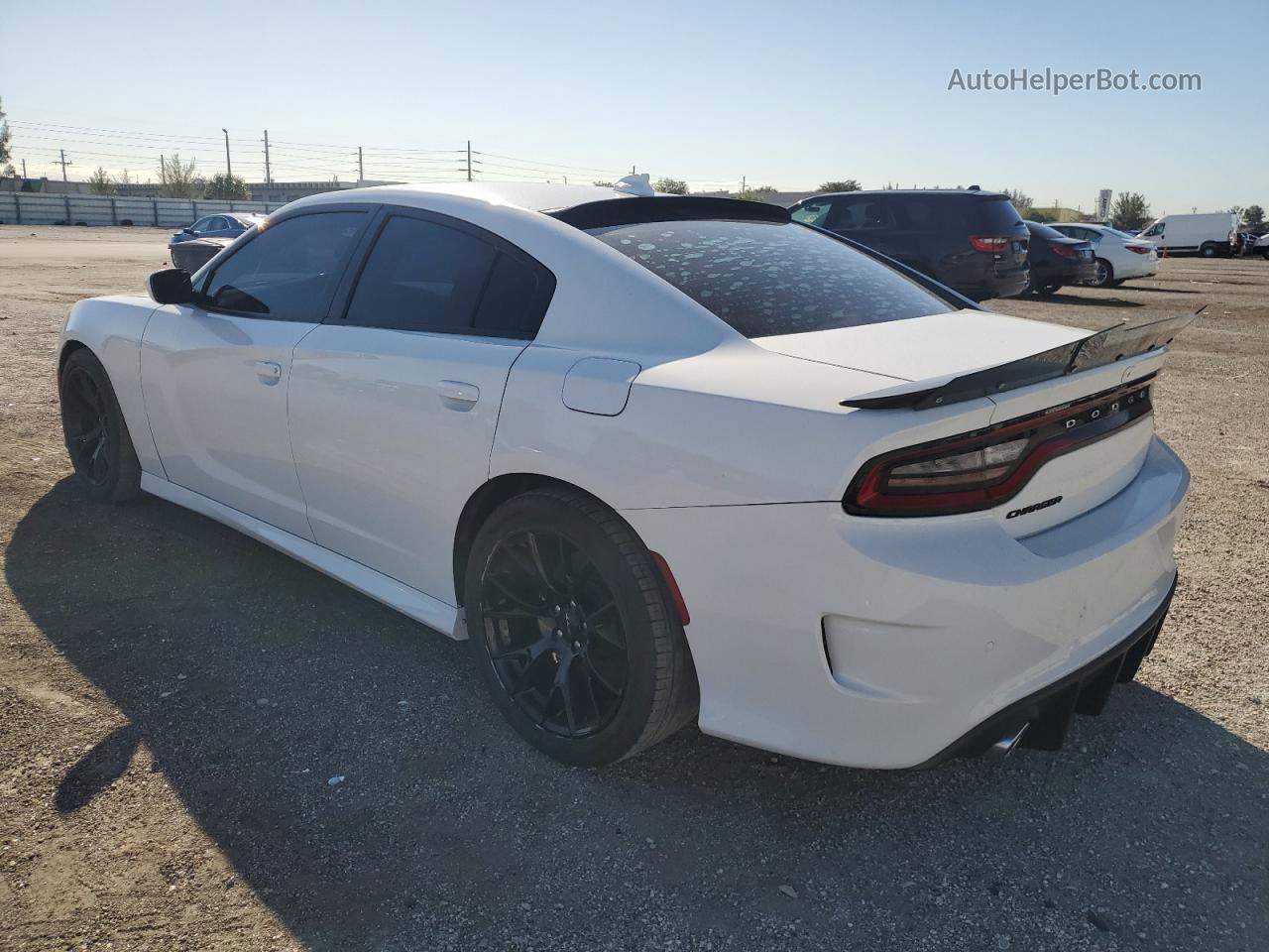 2018 Dodge Charger R/t 392 White vin: 2C3CDXGJXJH297532