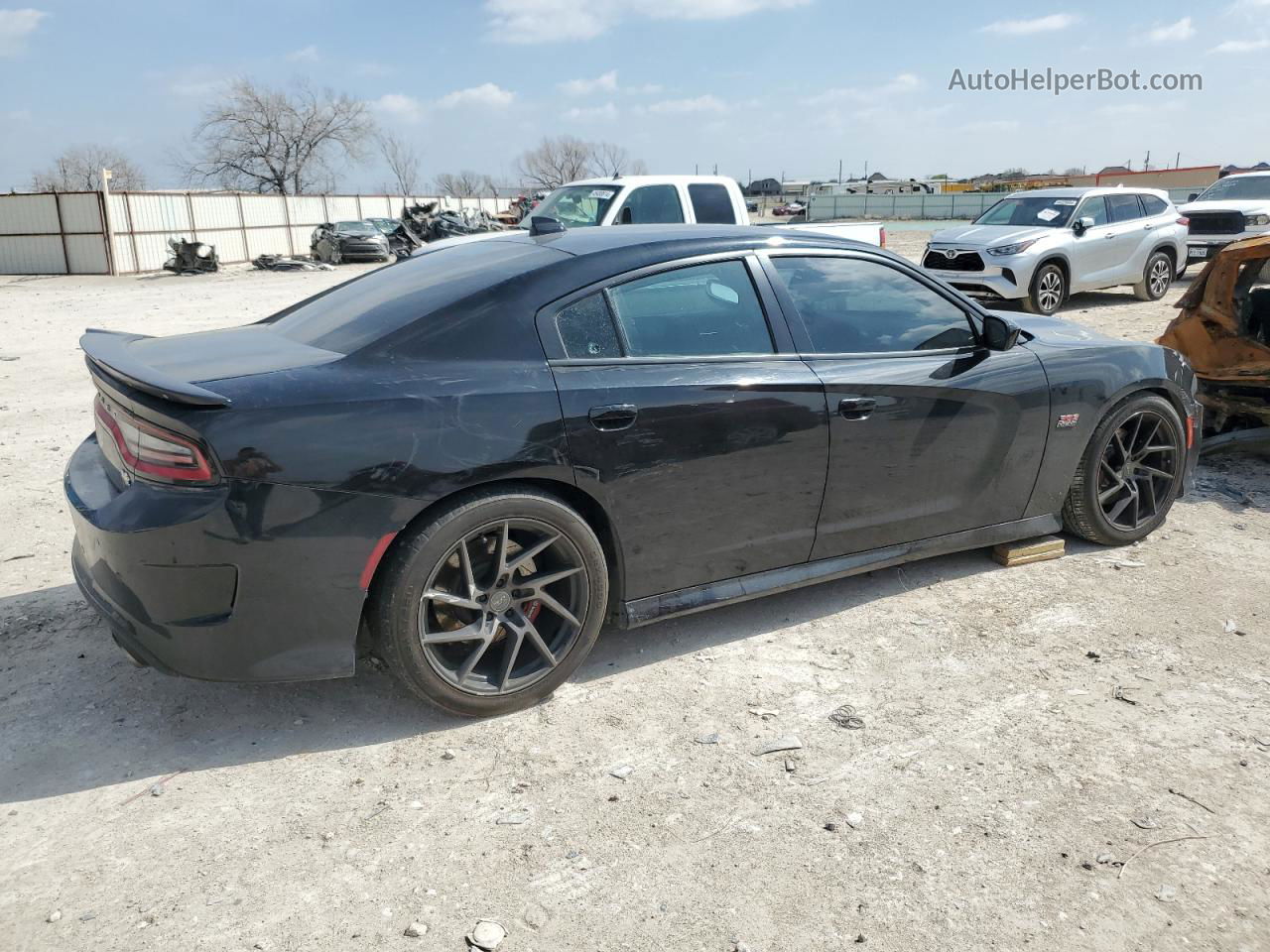 2018 Dodge Charger R/t 392 Black vin: 2C3CDXGJXJH314989