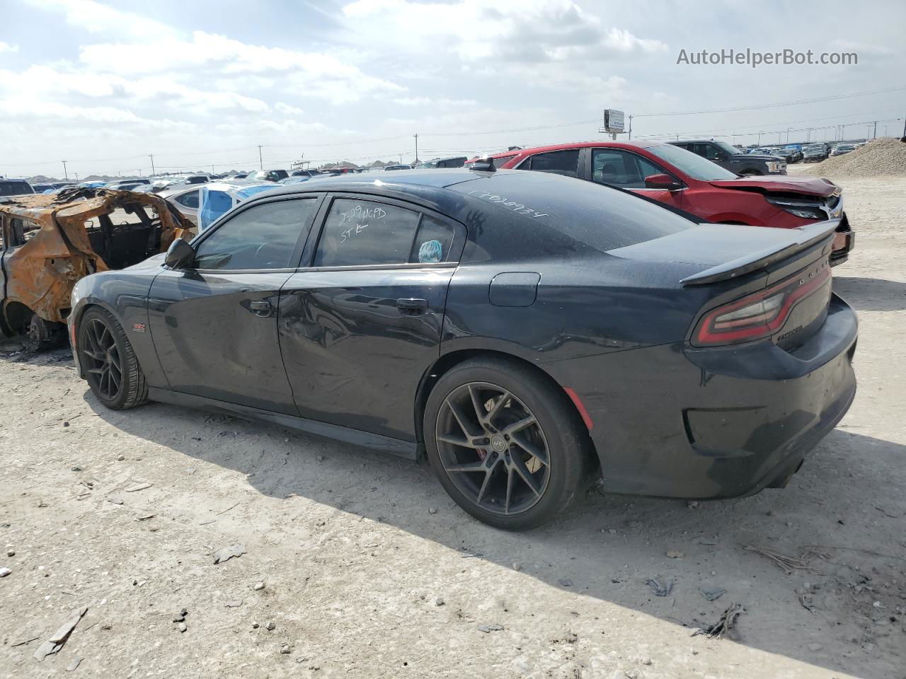 2018 Dodge Charger R/t 392 Black vin: 2C3CDXGJXJH314989