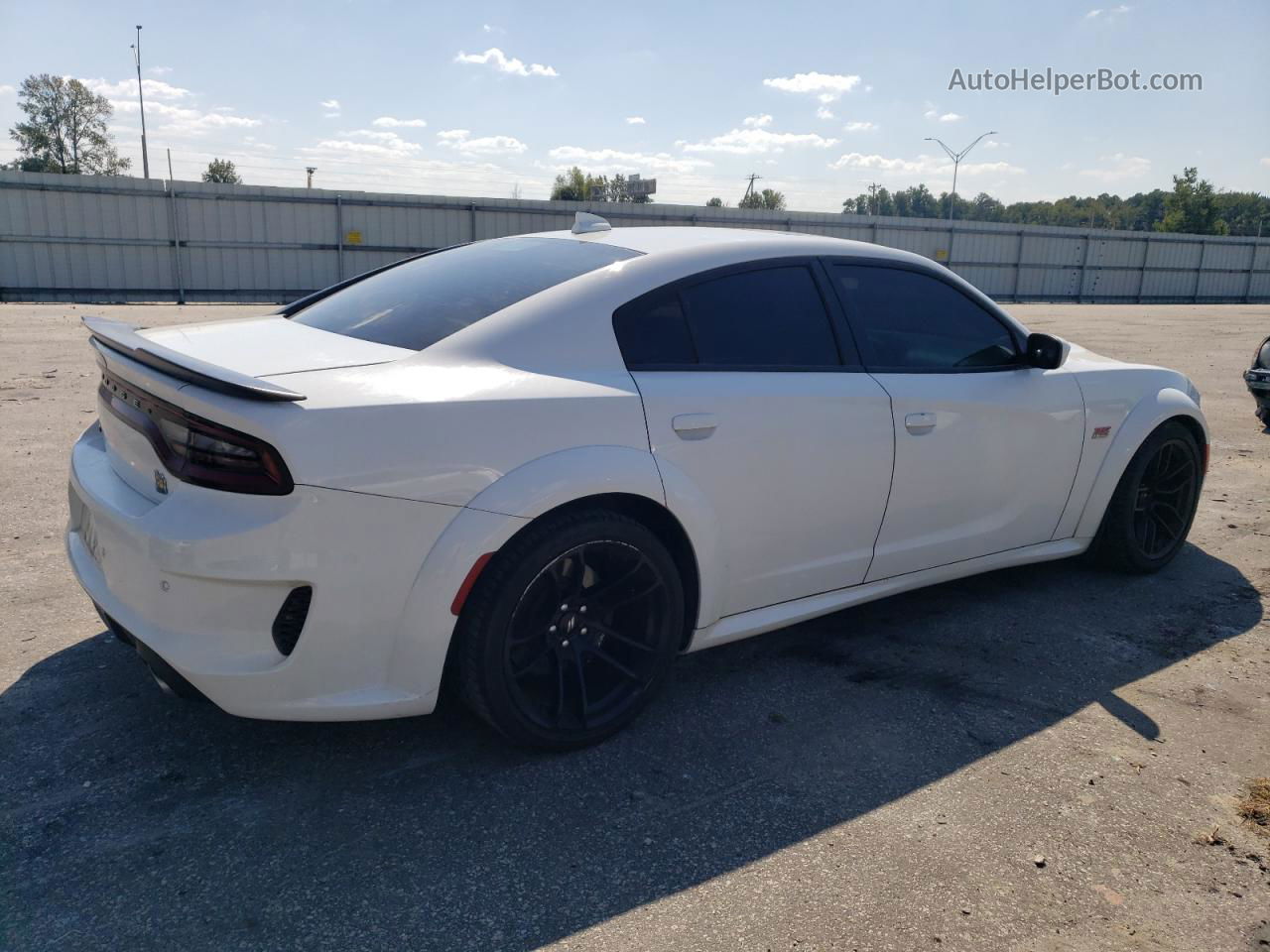 2021 Dodge Charger Scat Pack White vin: 2C3CDXGJXMH551017