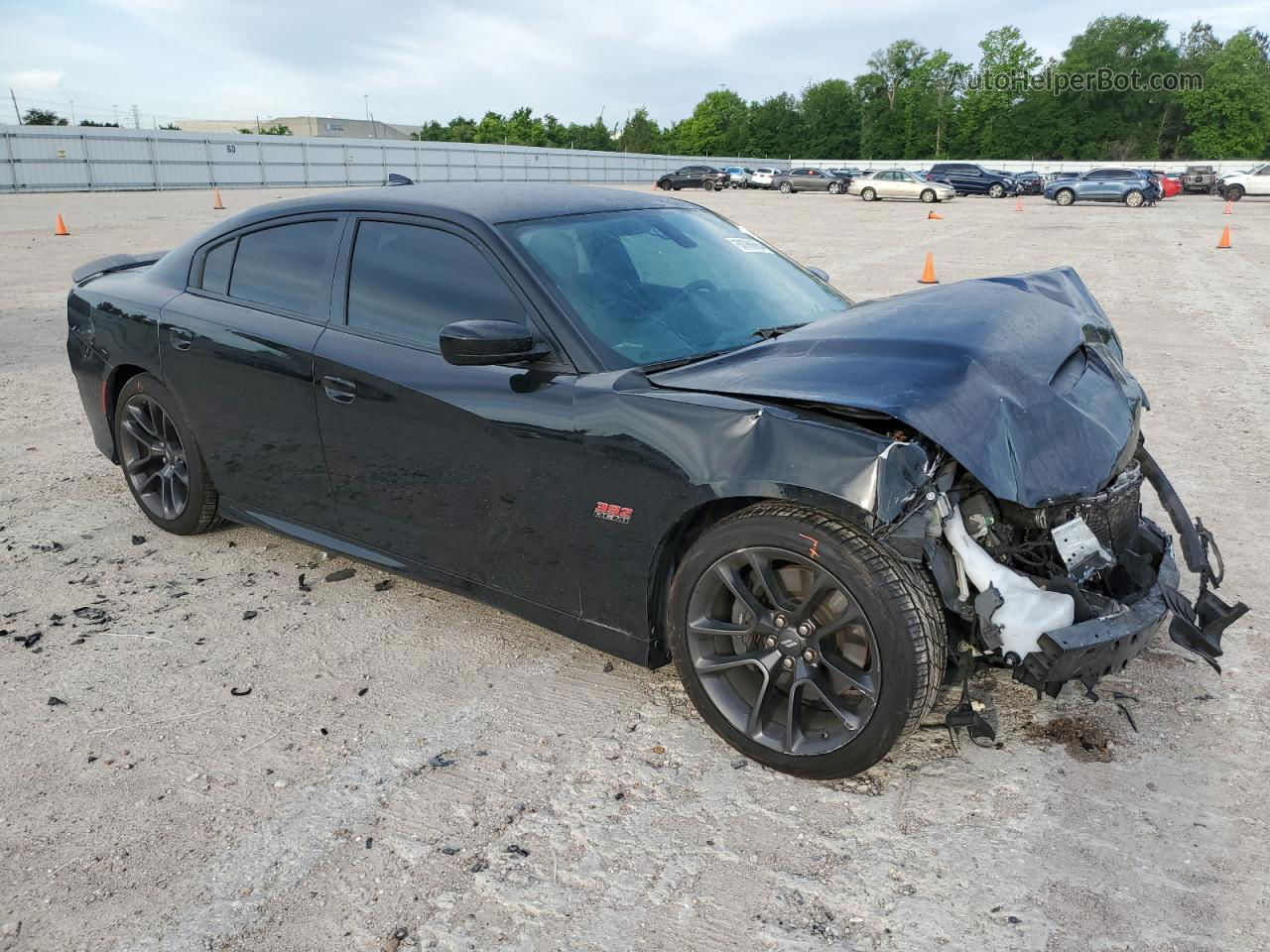 2021 Dodge Charger Scat Pack Black vin: 2C3CDXGJXMH678852