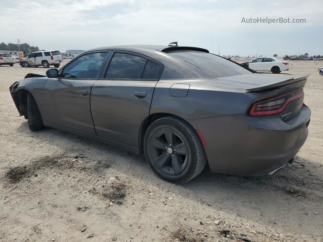 2016 Dodge Charger Sxt Charcoal vin: 2C3CDXHG0GH186919