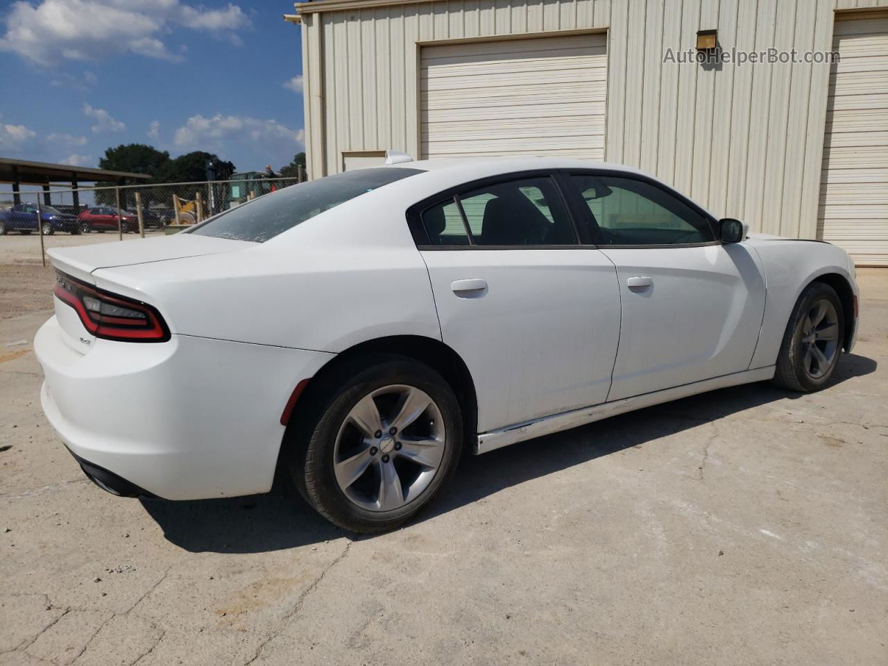 2016 Dodge Charger Sxt Белый vin: 2C3CDXHG0GH214248