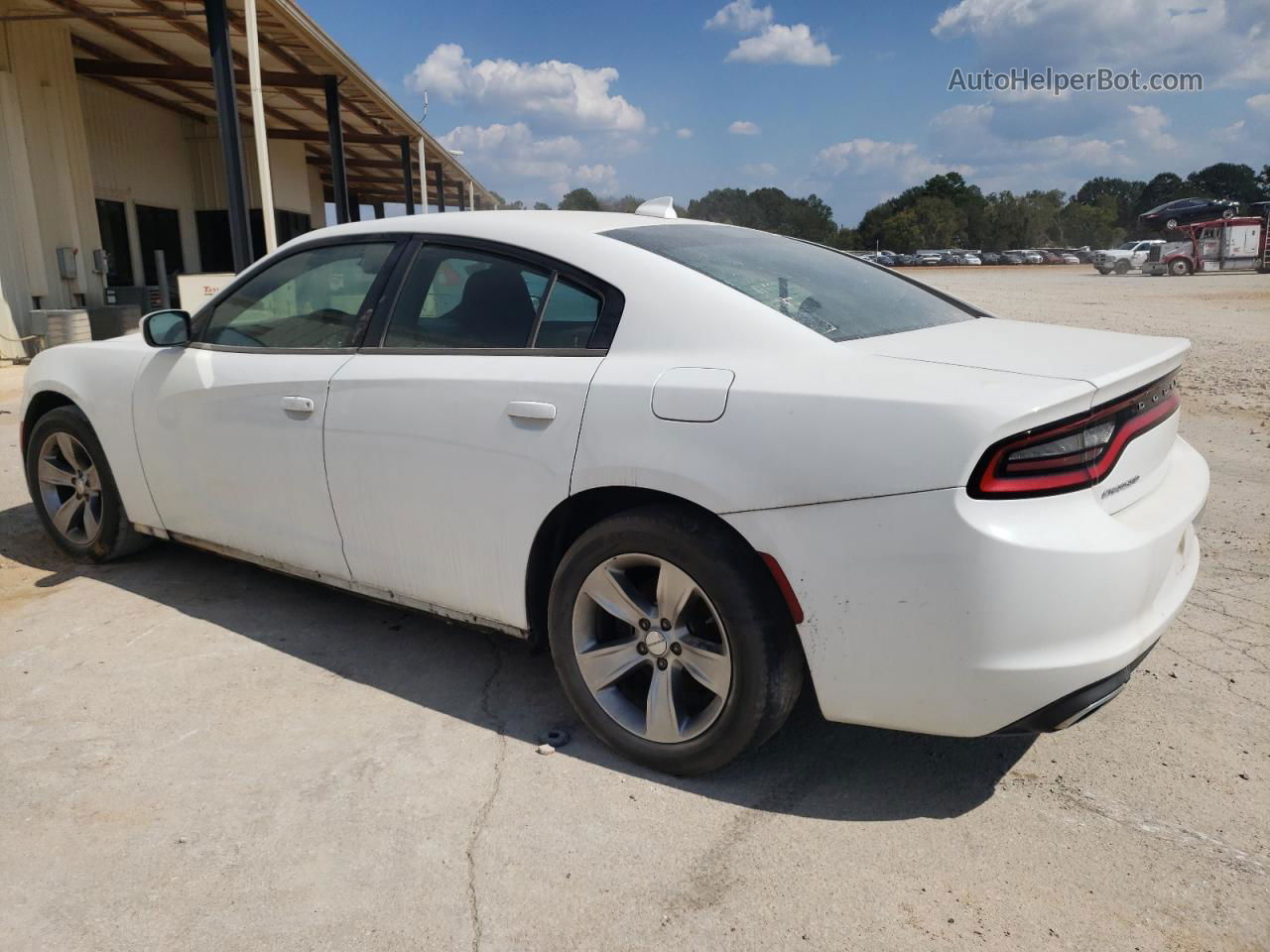 2016 Dodge Charger Sxt Белый vin: 2C3CDXHG0GH214248