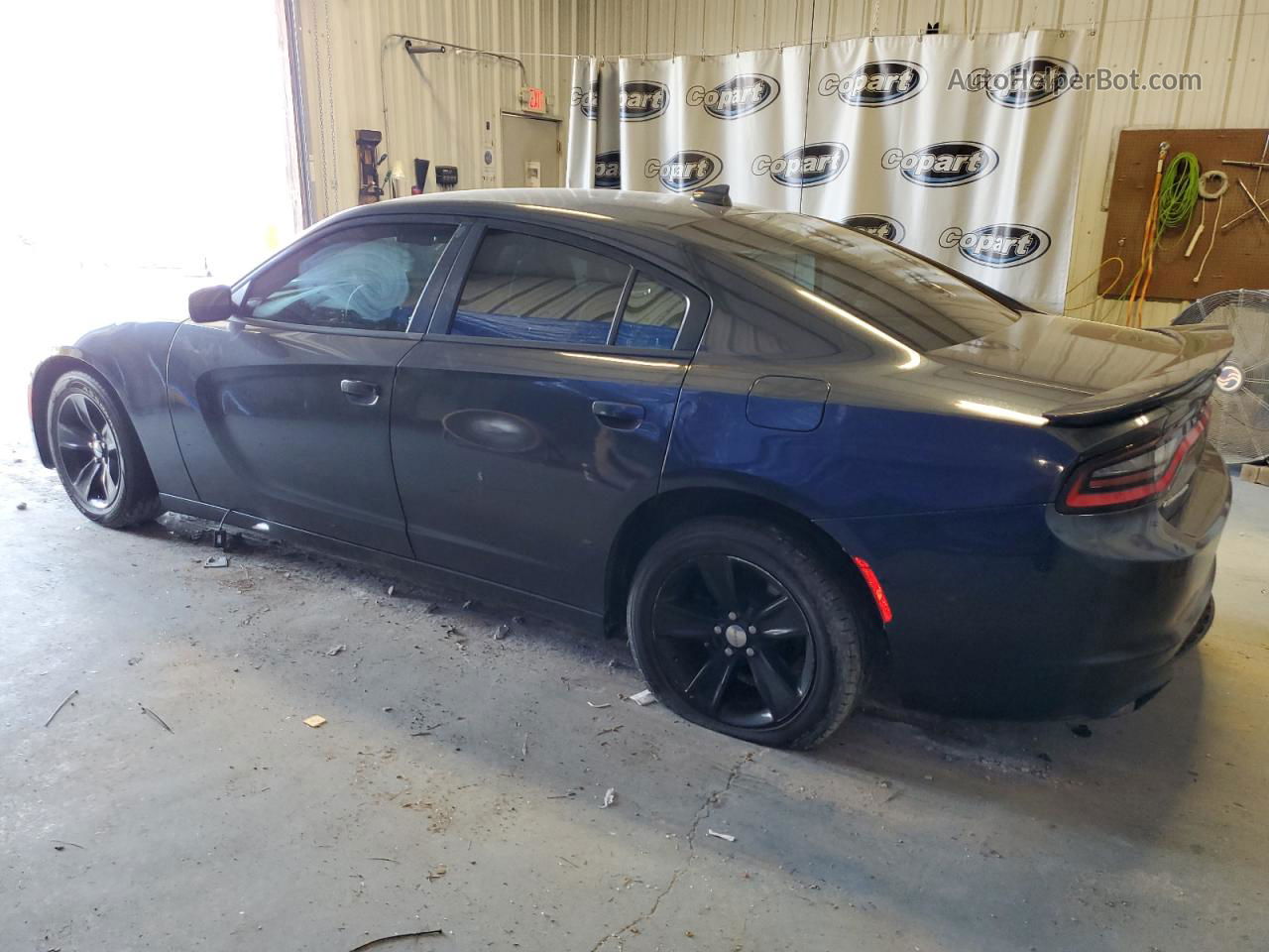 2017 Dodge Charger Sxt Gray vin: 2C3CDXHG0HH524885