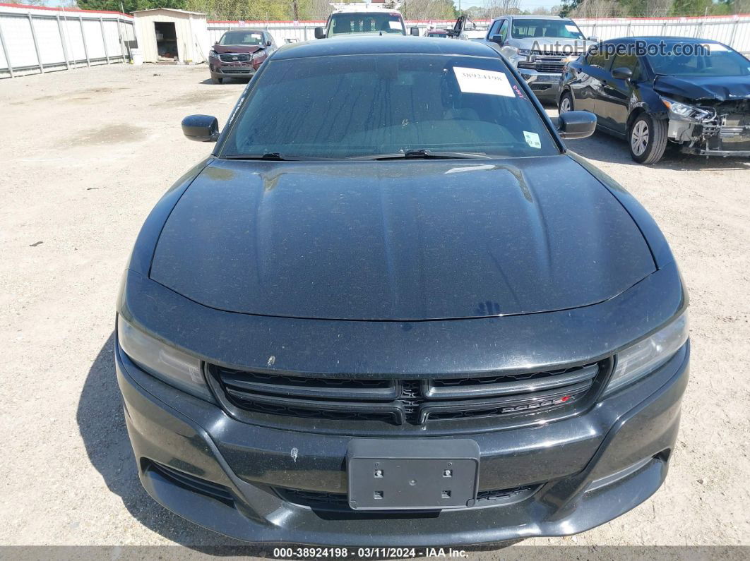 2018 Dodge Charger Sxt Plus Rwd Black vin: 2C3CDXHG0JH143561