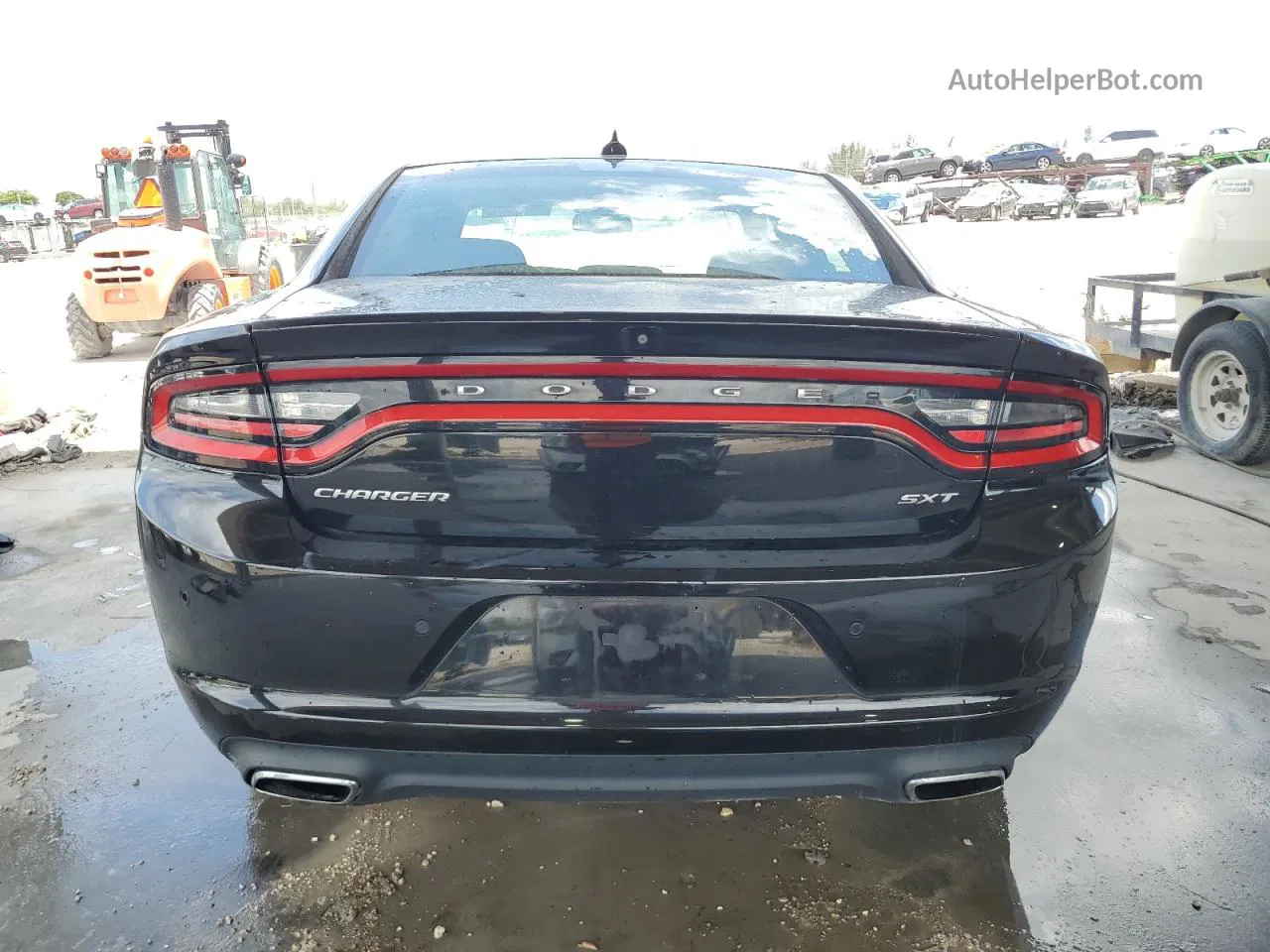 2018 Dodge Charger Sxt Plus Черный vin: 2C3CDXHG0JH162725