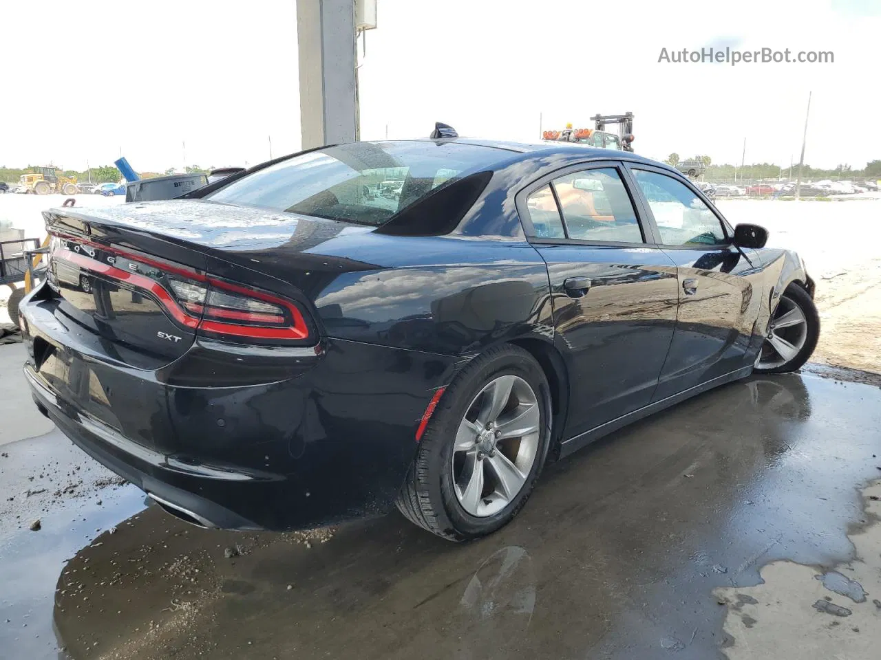 2018 Dodge Charger Sxt Plus Black vin: 2C3CDXHG0JH162725