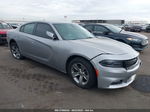 2018 Dodge Charger Sxt Plus Rwd Silver vin: 2C3CDXHG0JH176771