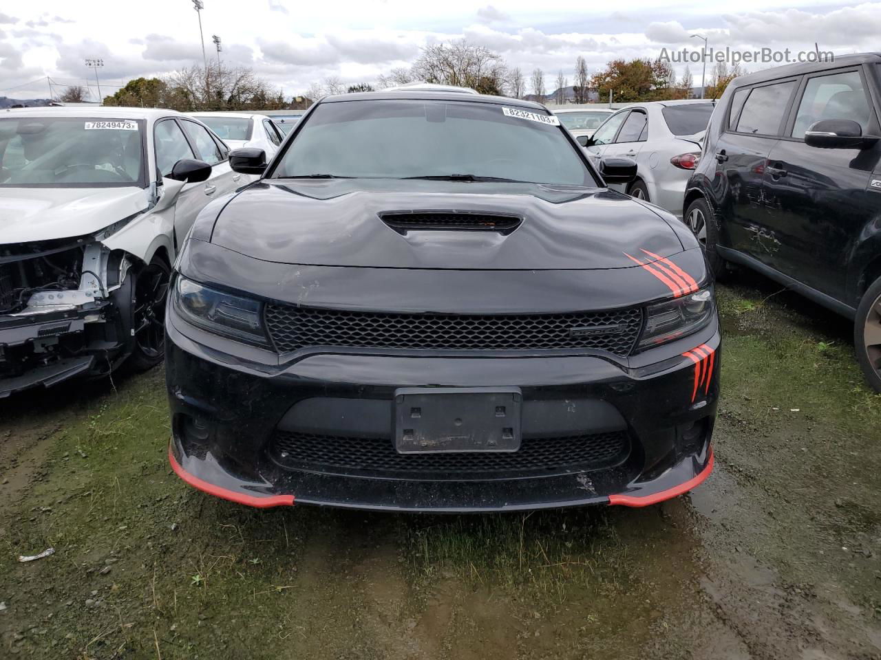 2021 Dodge Charger Gt Black vin: 2C3CDXHG0MH531846