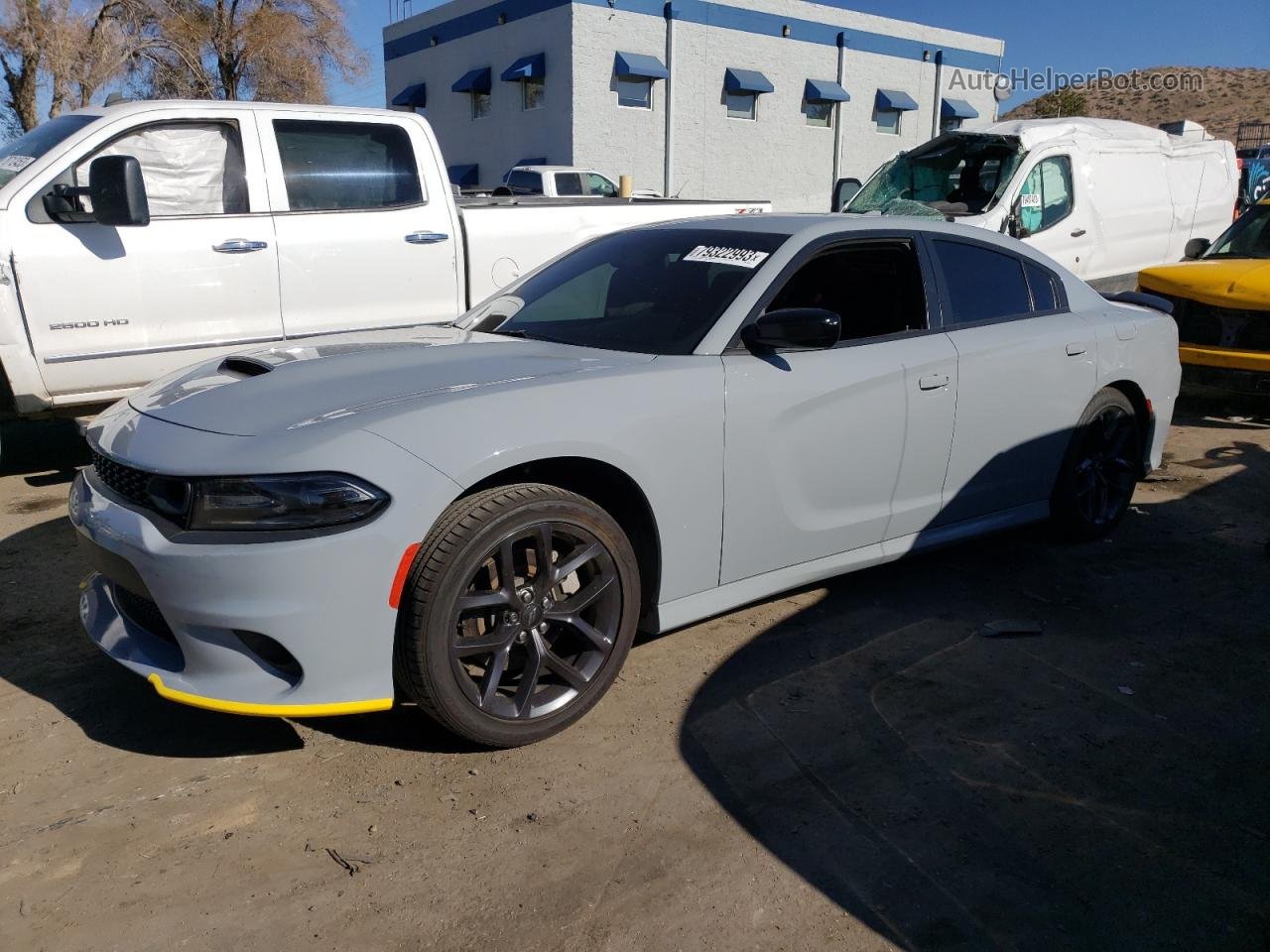 2021 Dodge Charger Gt Gray vin: 2C3CDXHG0MH648746
