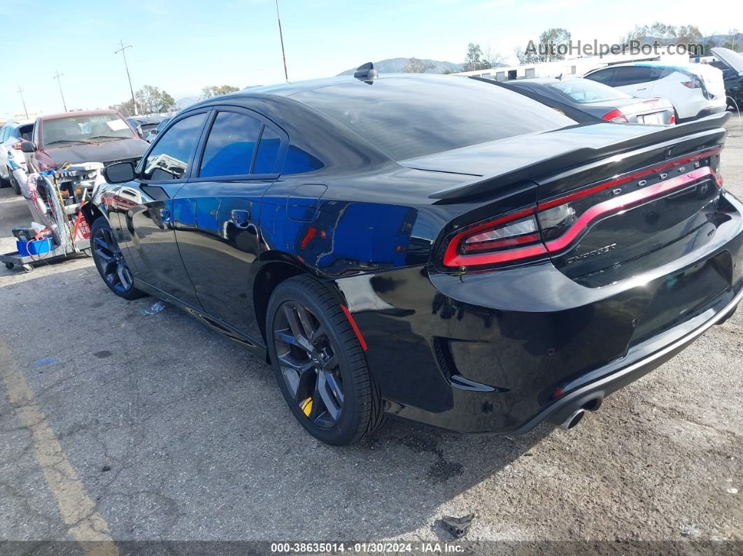 2021 Dodge Charger Gt Rwd Black vin: 2C3CDXHG0MH650206