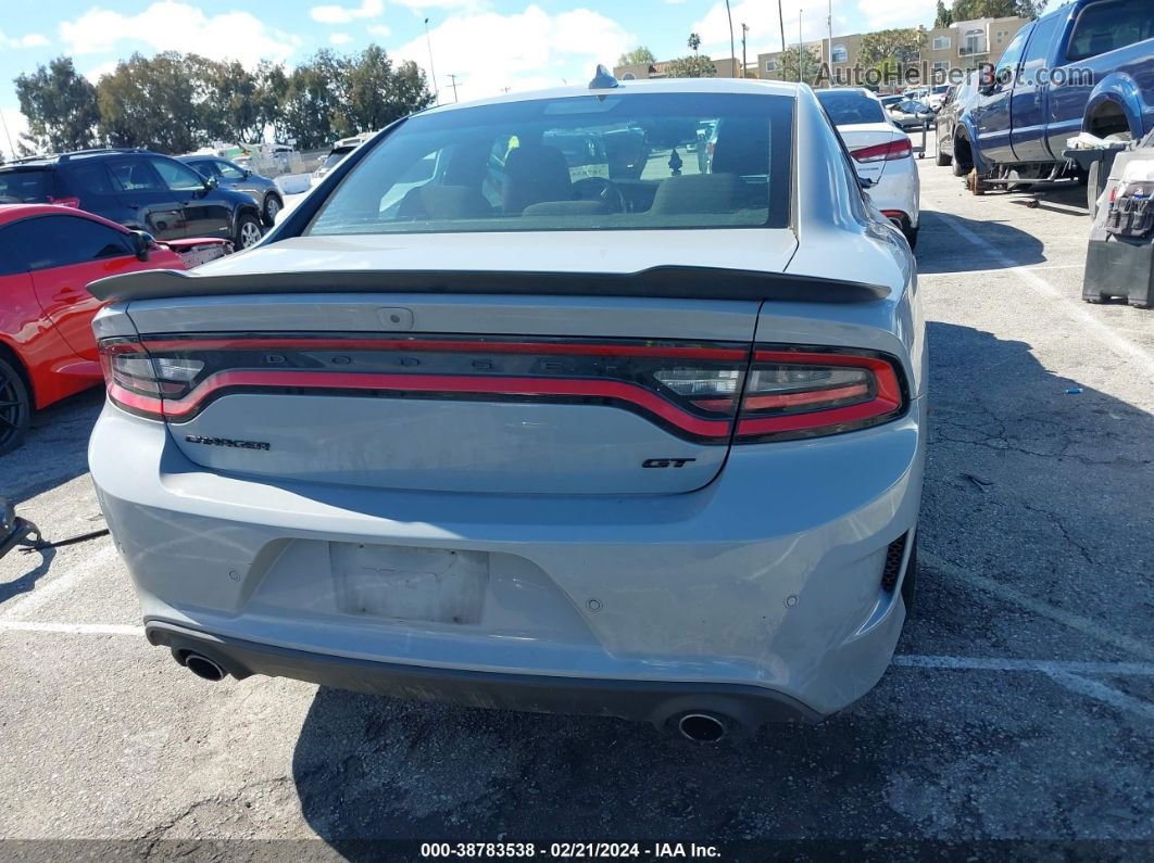 2021 Dodge Charger Gt Rwd Серый vin: 2C3CDXHG0MH652263