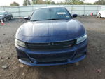 2016 Dodge Charger Sxt Синий vin: 2C3CDXHG1GH187013