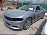 2016 Dodge Charger Sxt Silver vin: 2C3CDXHG1GH215604