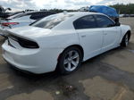 2016 Dodge Charger Sxt White vin: 2C3CDXHG1GH251017