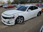 2016 Dodge Charger Sxt White vin: 2C3CDXHG1GH251017