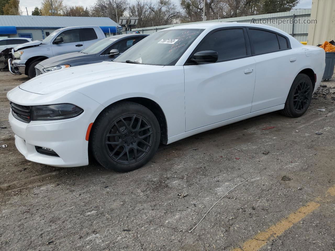 2016 Dodge Charger Sxt Белый vin: 2C3CDXHG1GH317839