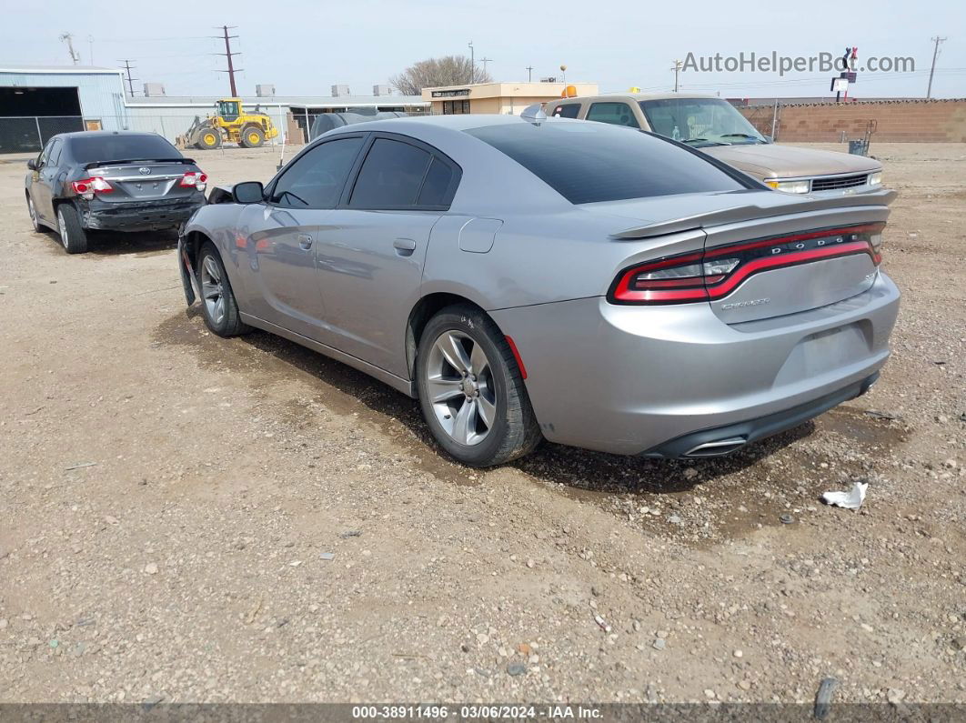 2017 Dodge Charger Sxt Rwd Серебряный vin: 2C3CDXHG1HH504399