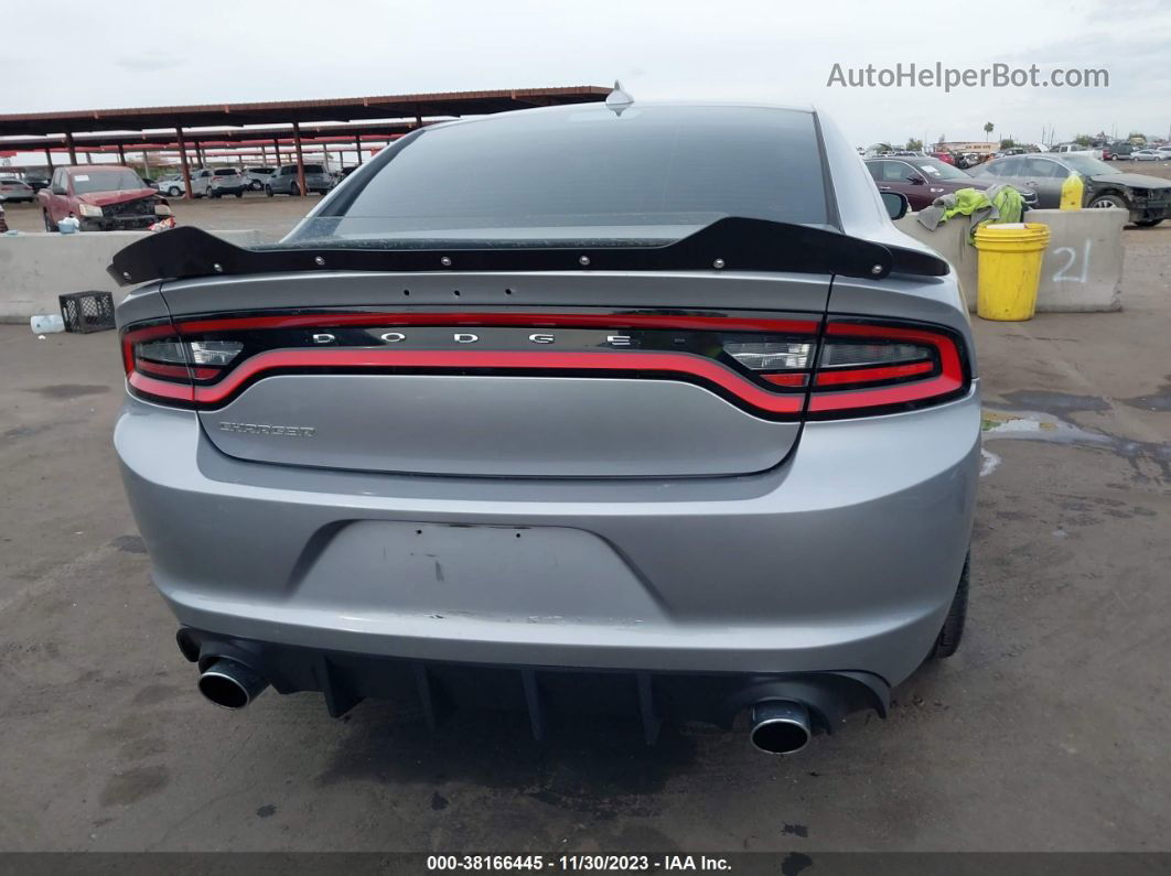 2017 Dodge Charger Sxt Rwd Серебряный vin: 2C3CDXHG1HH549360