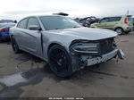 2017 Dodge Charger Sxt Rwd Silver vin: 2C3CDXHG1HH549360