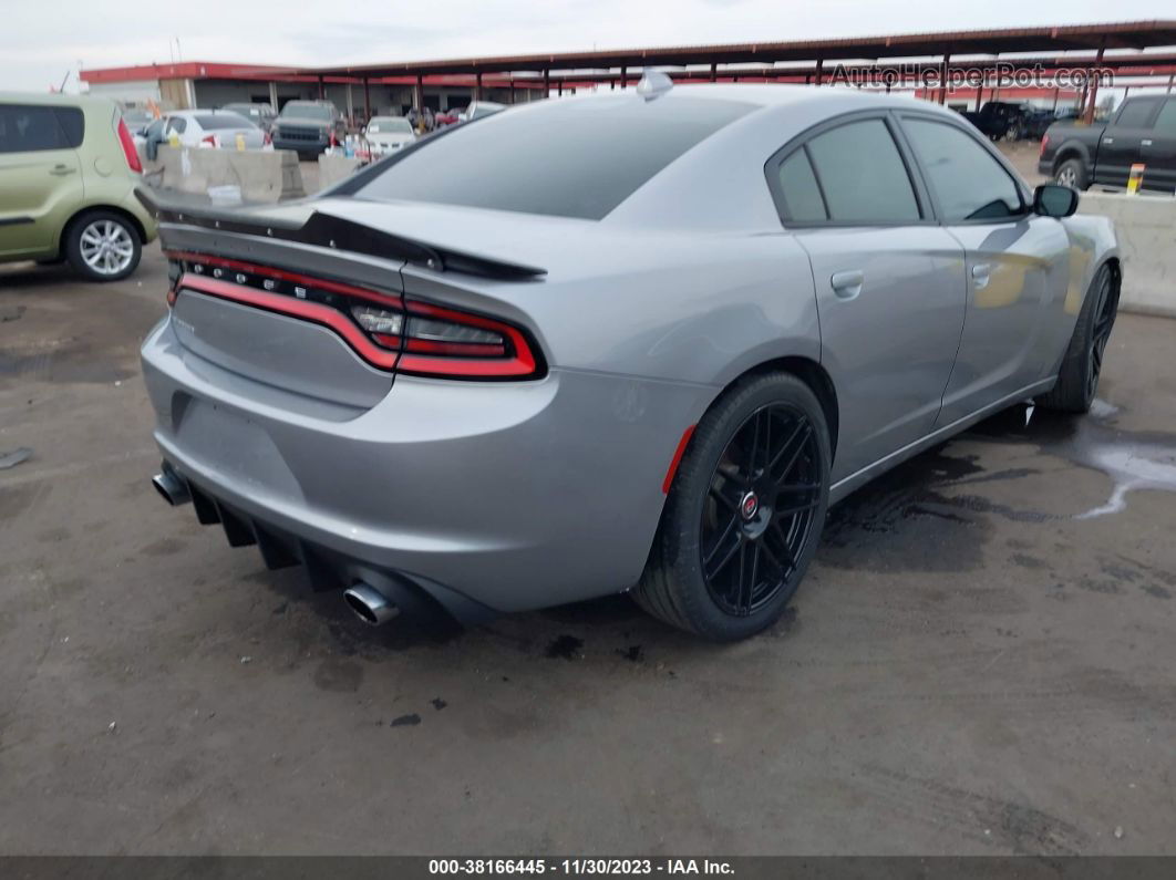 2017 Dodge Charger Sxt Rwd Серебряный vin: 2C3CDXHG1HH549360