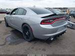 2017 Dodge Charger Sxt Rwd Silver vin: 2C3CDXHG1HH549360