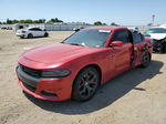 2017 Dodge Charger Sxt Red vin: 2C3CDXHG1HH667585