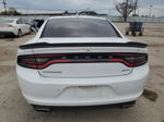 2018 Dodge Charger Sxt Plus White vin: 2C3CDXHG1JH125523