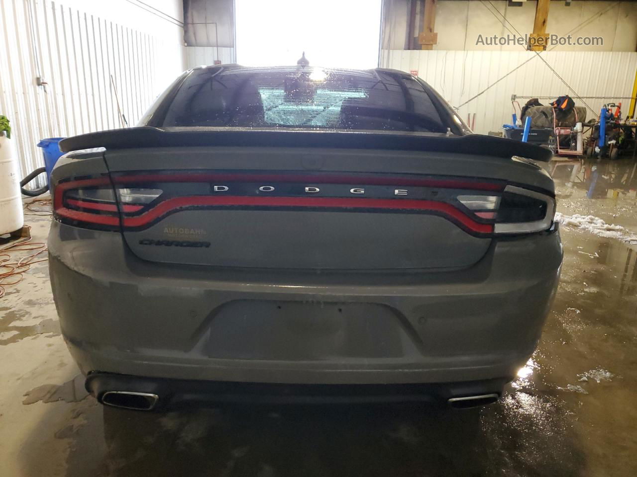 2018 Dodge Charger Sxt Plus Gray vin: 2C3CDXHG1JH134819