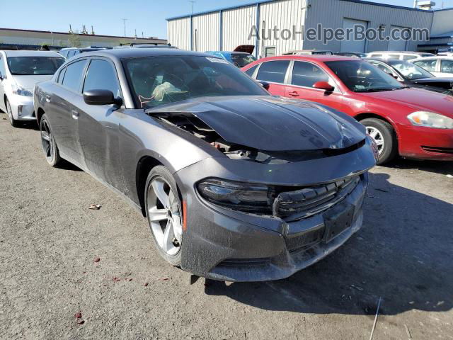 2018 Dodge Charger Sxt Plus Gray vin: 2C3CDXHG1JH164578